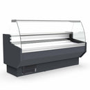 Vaiotec TOPLINE refrigerated counter 200 - curved front glass "gray"