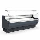 Vaiotec TOPLINE refrigerated counter 250 - curved front glass "gray"