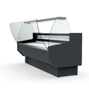 Vaiotec TOPLINE refrigerated counter 250 - curved front glass "gray"