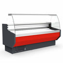 Vaiotec TOPLINE refrigerated counter 200 - curved front glass "red"