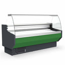 Vaiotec TOPLINE refrigerated counter 250 - curved front glass "green"