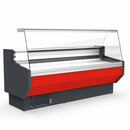 Vaiotec TOPLINE refrigerated counter 150 - straight front glass "red"