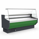Vaiotec TOPLINE refrigerated counter 200 - straight front glass "green"