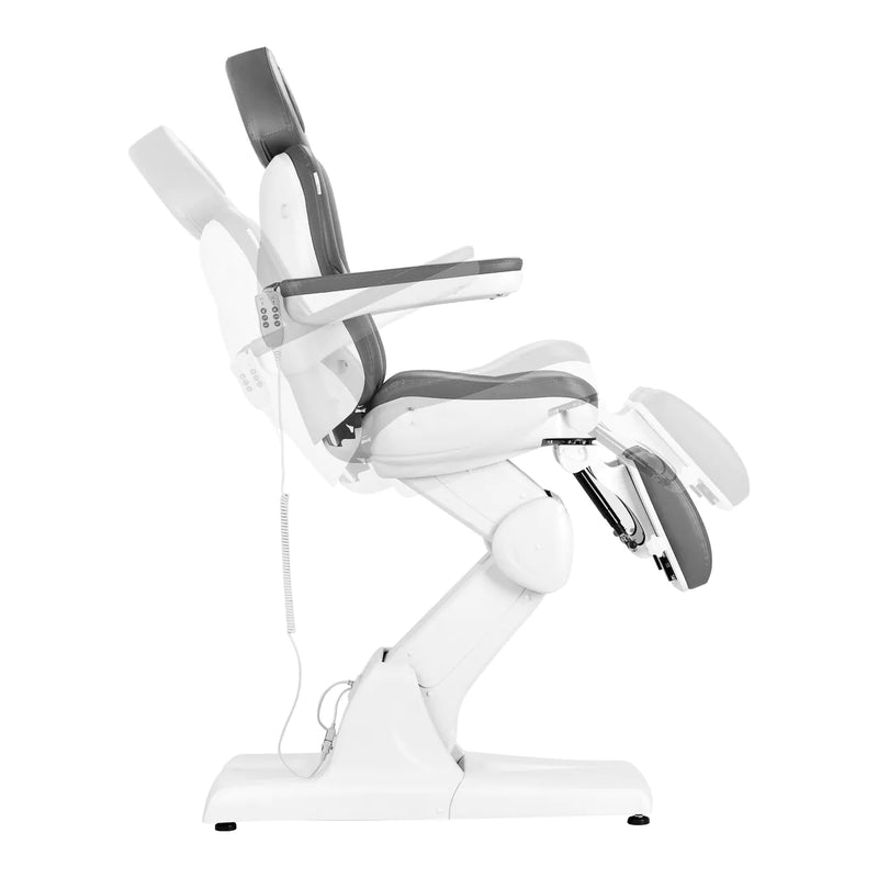 ACTIVESHOP Elektrische Kosmetikliege Azzurro 870s pedi 3 Motoren grau