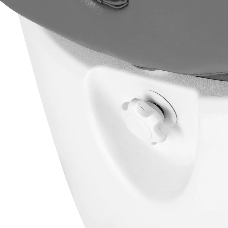 ACTIVESHOP Elektrische Kosmetikliege Azzurro 870s pedi 3 Motoren grau