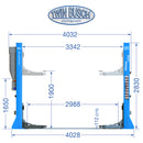 Twinbusch 2 Säulen Hebebühne 5.0 t - elektromagnetisch - HEAVY LINE
