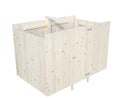 Palmako Carport 23,1 m2 Geräteraum