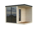 Palmako Sauna Sarah 3,8+2,1 m² aus Holz, 16 mm