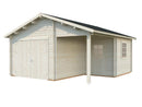 Palmako Roger 21,9+5,2 m2 mit Holztor