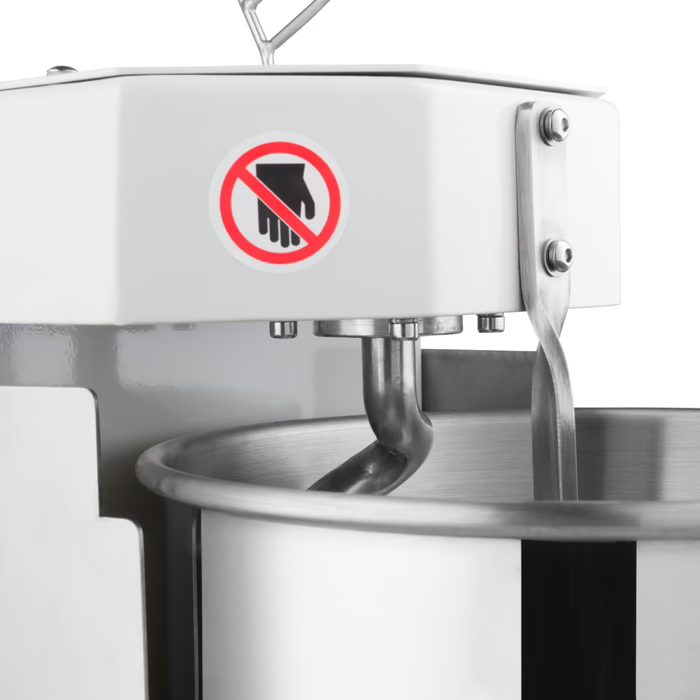 MAXIMA Gastro Teigmischer - 8 l - 4,5 kg Teig - Weiß