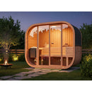 Fjordholz Fass-Sauna Modell Luxe-5 Premium