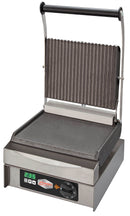 Neumärker Kontaktgrill Panini Master | oben geriffelt + unten glatt | mit Digitaltimer