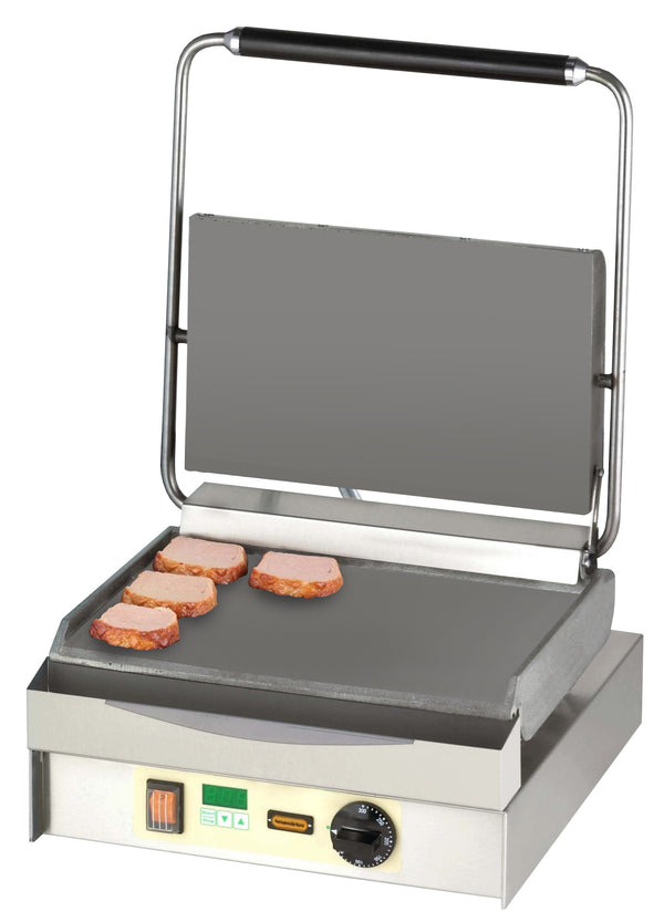 Neumärker Kontaktgrill Chopper-Grill | oben + unten glatt | mit Digitaltimer