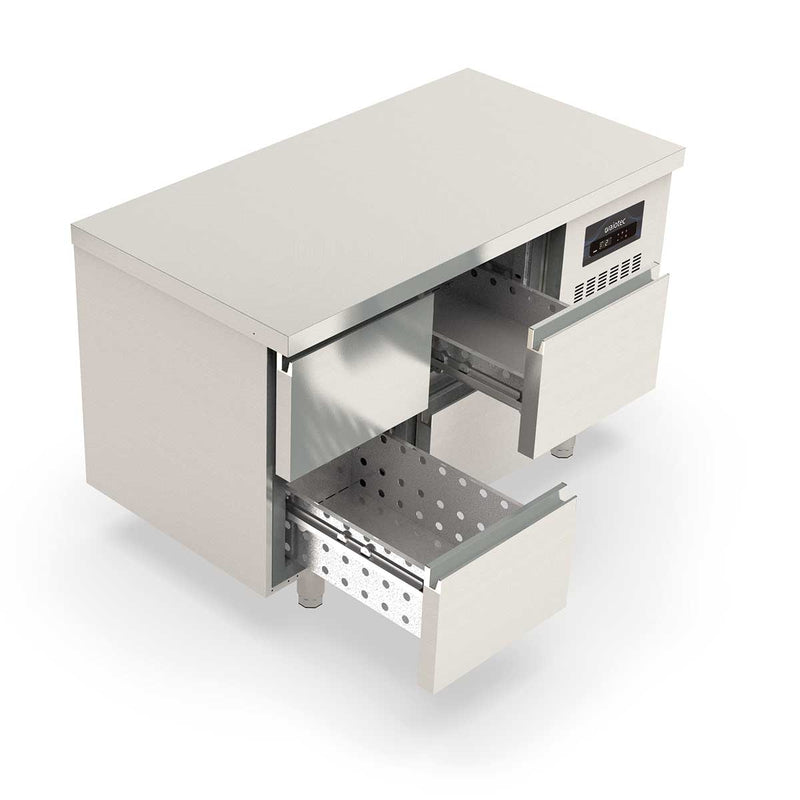 Vaiotec TOPLINE Tiefkühltisch 700 / 2-fach GN1/1 mit 4 Schubladen