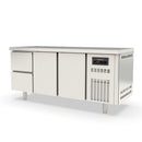 Vaiotec TOPLINE freezer table 700 / 3-way GN1/1 with 2 drawers / 2 doors