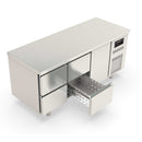 Vaiotec TOPLINE freezer table 700 / 3-way GN1/1 with 4 drawers / 1 door