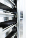 Vaiotec EASYLINE pizza cooling table 800 / 1 door &amp; 7 drawers "black" including cooling top GN1/3