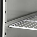 Vaiotec EASYLINE pizza cooling table 800 / 2 doors &amp; 7 drawers "black" including cooling top GN1/3