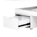 ACTIVESHOP Spa-kosmetikliege azzurro a314s white mit beleuchtung