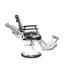 ACTIVESHOP Gabbiano barberstuhl moto style schwarz