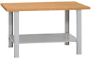 KRAFTWERK workbench with base plate, 840 x 1500 x 700 mm