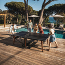 CORNILLEAU Tischtennisplatte ORIGIN MOVE OUTDOOR Schwarz
