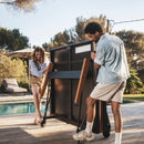 CORNILLEAU Tischtennisplatte ORIGIN MOVE OUTDOOR Schwarz