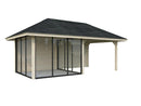 Palmako Bianca 16,6 m2 Set 206 Slide