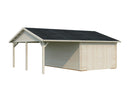 Palmako Roger 19,0+16,2 m2 mit Holztor