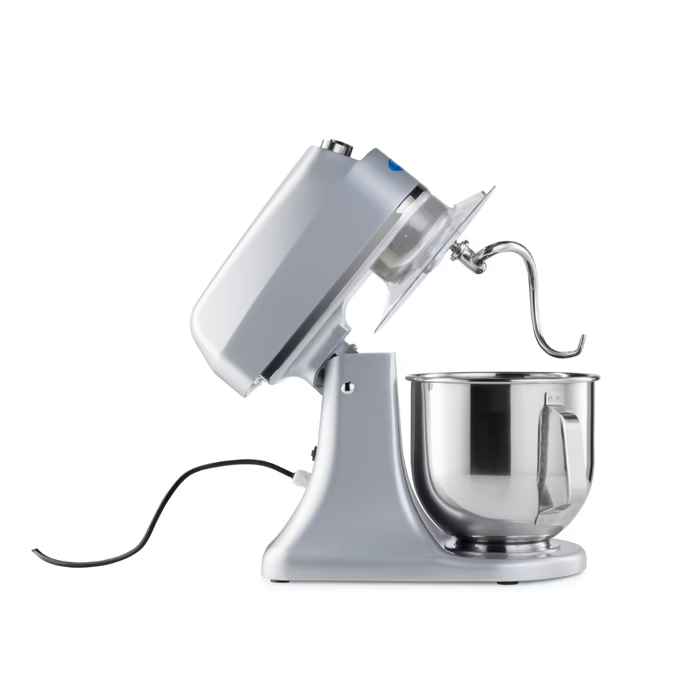 MAXIMA Gastro Planetenmischer - 7 l - Bis zu 2 kg Teig - Silber