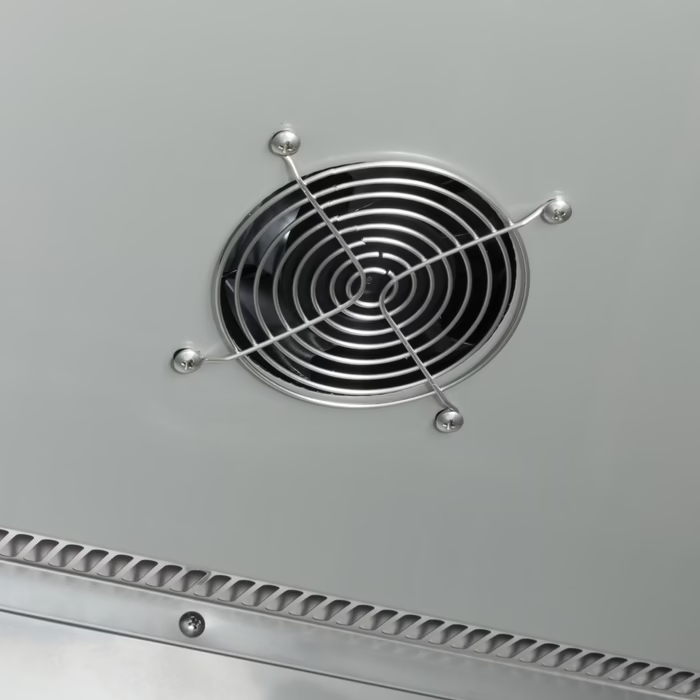 MAXIMA Gastro Gefrierschrank - 1200 l - 6 Einstellbare Regale (2/1 GN) - auf Rädern - inkl. Regale
