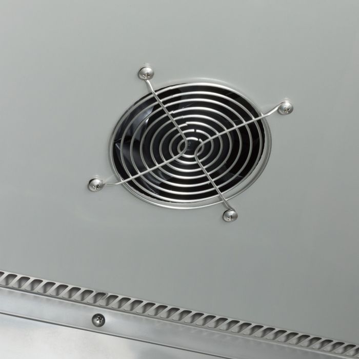 MAXIMA Gastro Gefrierschrank - 800 l - 6 Einstellbare Regale - auf Rädern - inkl. Regale