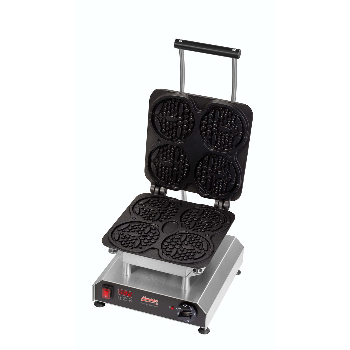 Neumärker Waffeleisen Thermocook® inkl. Waffel-Bärchen am Stiel Wechselplatten