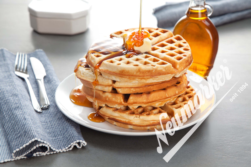 Neumärker Waffeleisen Thermocook® inkl. Americano Waffel Wechselplatten