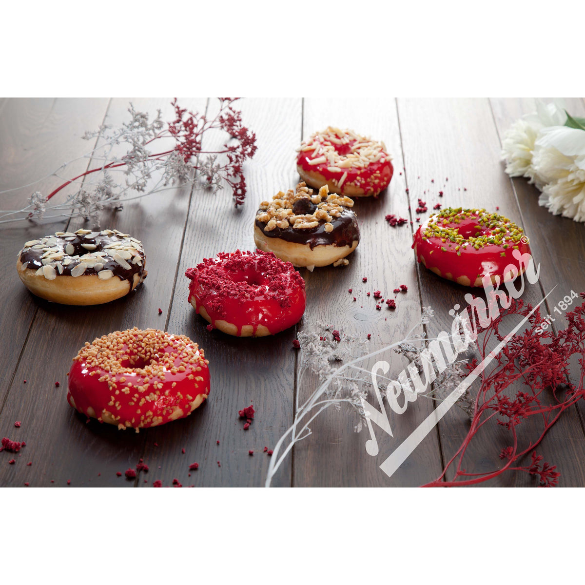 Neumärker Donutmaker Thermocook® inkl. Dony Donut Wechselplatten