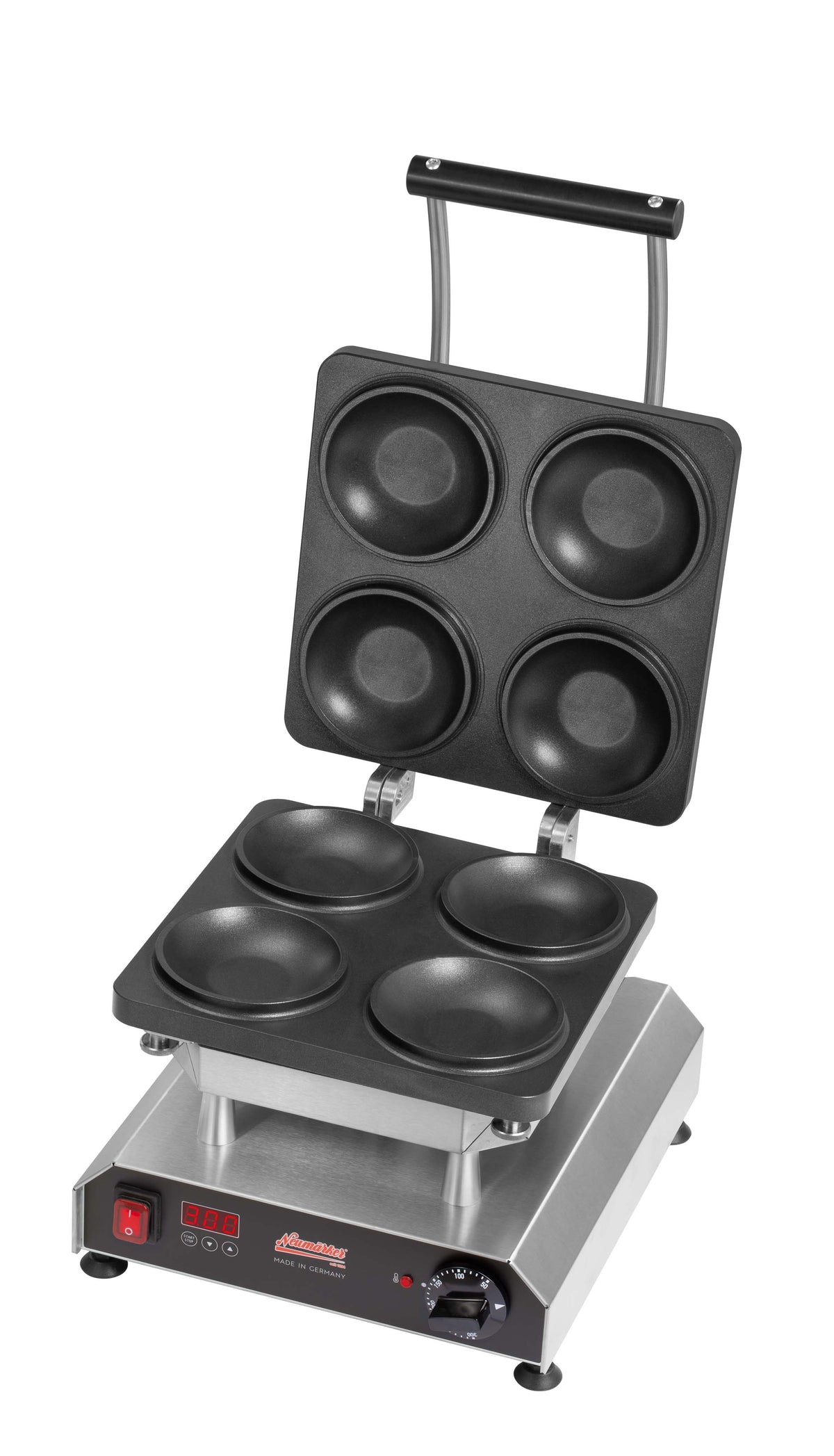 Neumärker Jaffle Maker Thermocook® inkl. Disco Snack (Jaffle) Wechselplatten