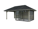 Palmako Bianca 16,6 m2 Set 206 Slide