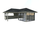 Palmako Bianca 24,9 m2 Set 210 Slide