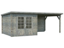 Palmako Gartenhaus Ella 6,9+8,2 m² aus Holz, 28 mm