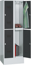 KRAFTWERK wardrobe, 600x1850x500 mm, 4 compartments
