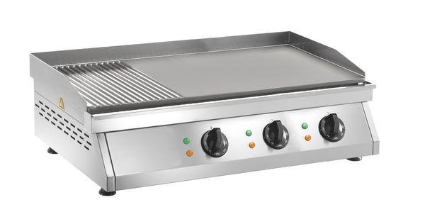 Locher Elektro-Grillplatte ⅓ gerillt LFT3M