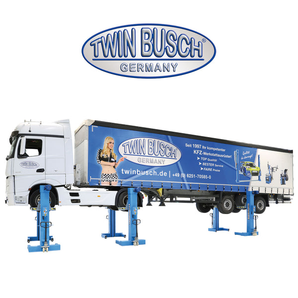 Twinbusch LKW Hebebühne Radgreifanlage 6 Stck - 33 t