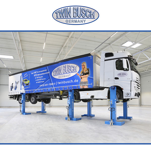 Twinbusch LKW Hebebühne Radgreifanlage 6 Stck - 45 t