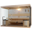 Mazur MUE-1240 Trockensauna mit HARVIA-Ofen 12 kW 250 x 180 x 210 cm