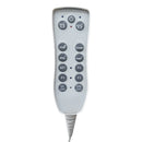 ACTIVESHOP Spa-kosmetikliege azzurro krystal 370-3 4 motoren weiss beheizbar