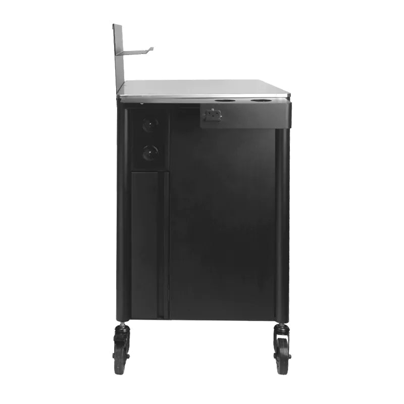 ACTIVESHOP Beistellwagen tattoo pro ink 701 schwarz