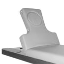 ACTIVESHOP Spa-kosmetikliege azzurro wood 815b grey mit beleuchtung beheizbar