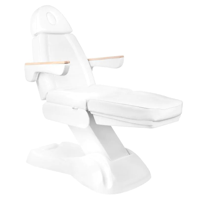 ACTIVESHOP Elektrische kosmetikliege SILLON lux 273b + hocker 304 Weiß