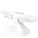 ACTIVESHOP Elektrische kosmetikliege SILLON lux 273b + hocker 304 Weiß