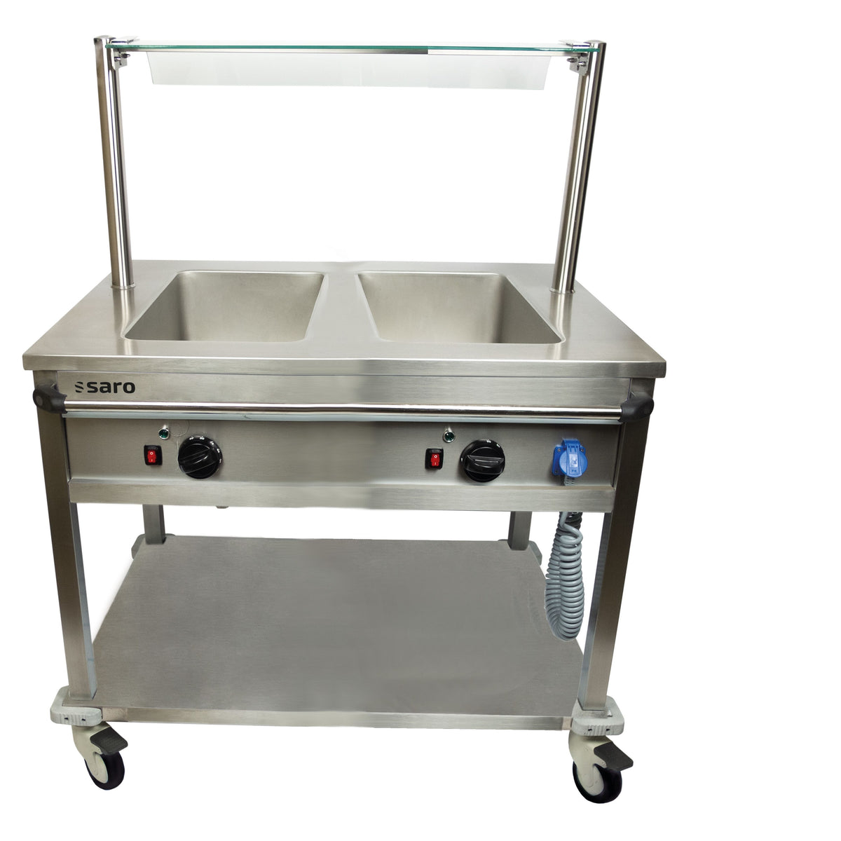 SARO Bain Marie Trolley Modell BTS-2
